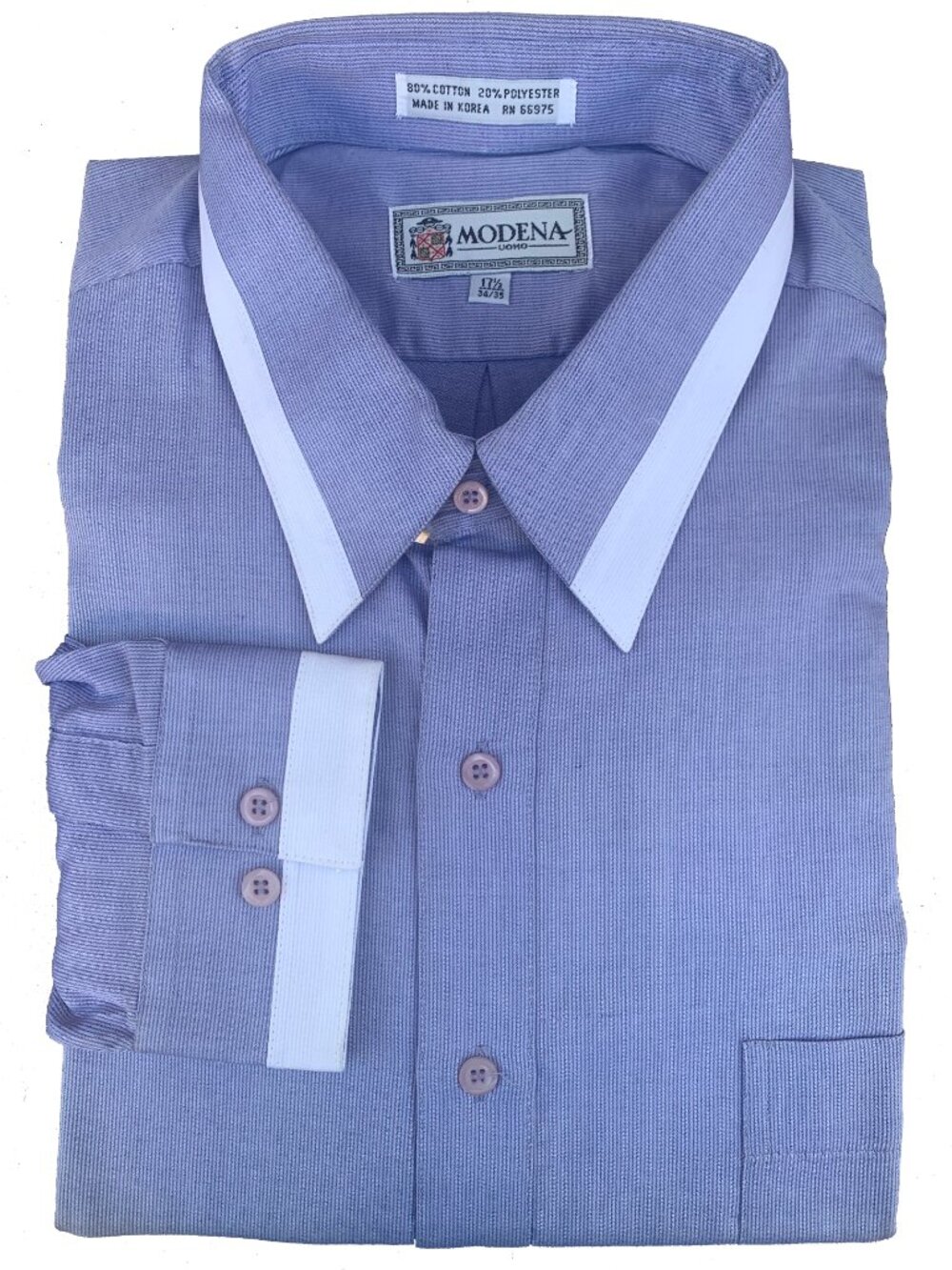 Modena Uomo Two-tone Dress Shirt